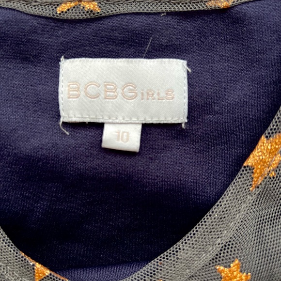 BCBGMAXAZRIA Girls Sparkly Star dress - Picture 6 of 6